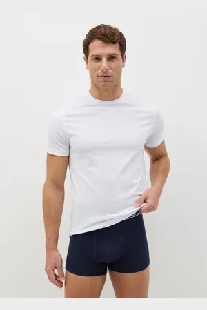 OVS OVS , Tripack Boxer In Cotone Stretch Dettaglio A Righe, Uomo