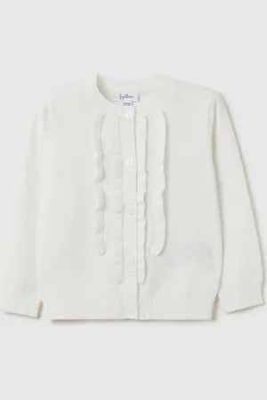 FAGOTTINO Cardigan Girocollo Con Applicazioni, Bambina