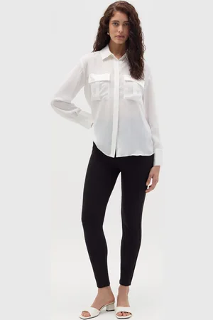 OVS OVS , Leggings In Punto Milano Tinta Unita, Donna