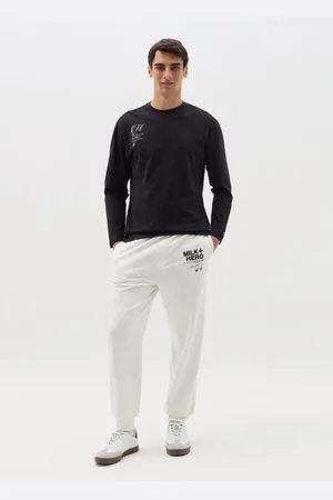 OVS T-shirt A Maniche Lunghe Con Stampa, Uomo
