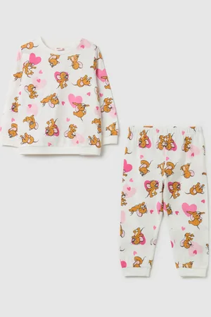 OVS Pigiama In Cotone Con Stampa Jerry, Bambina