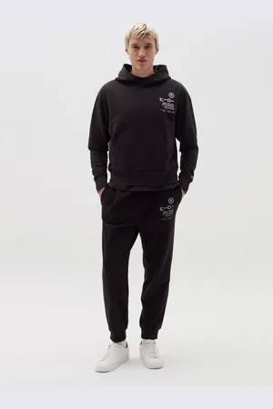 OVS Joggers In Felpa Con Stampa, Uomo