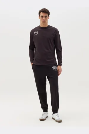 OVS T-shirt A Maniche Lunghe Con Stampa, Uomo