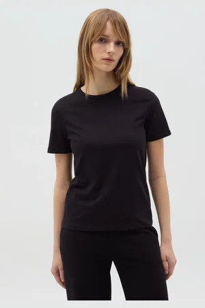 OVS OVS , T-shirt In Cotone Bio Con Scollo Rotondo, Donna