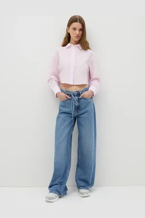 OVS Jeans A Gamba Larga Con Cintura Sottile, Donna