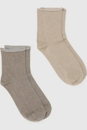 OVS OVS , Bipack Calze Corte In Lurex, Donna