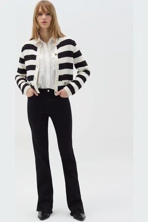 OVS OVS , Jeans Bootcut Flare Fit Con Spacchi, Donna