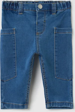 FAGOTTINO Jeans Cargo In French Terry, Neonato