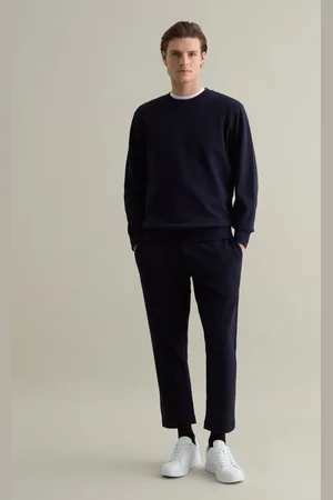PIOMBO Joggers In French Terry Con Coulisse, Uomo