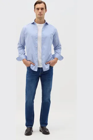 OVS OVS , Jeans Slim Fit Con Scoloriture, Uomo