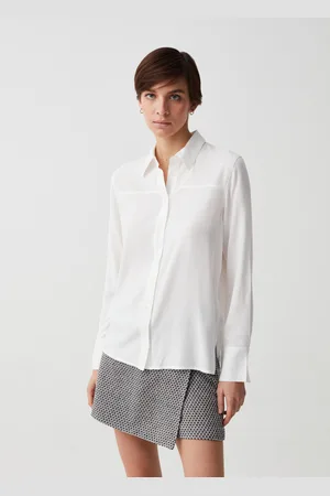 OVS OVS , Camicia In Viscosa Con Spacchi, Donna