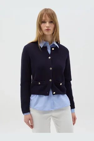 OVS OVS , Cardigan In Cotone Con Bottoni Dorati, Donna