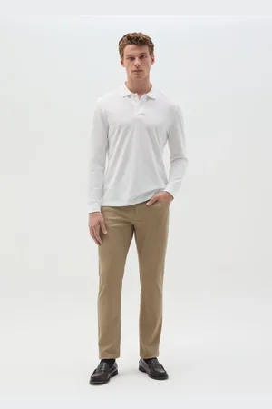 OVS OVS , Pantaloni Chino Regular Fit Micro Fantasia, Uomo