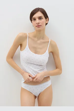 OVS OVS , Slip In Cotone Stretch Con Dettaglio, Donna
