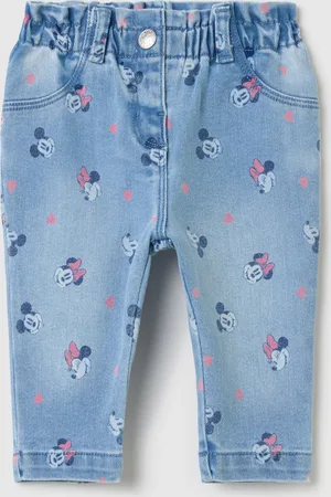 OVS Jeans Con Stampa Minnie E Topolino All-over, Neonata