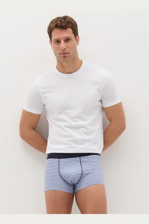 OVS OVS , Set Cinque Boxer In Cotone A Righe, Uomo