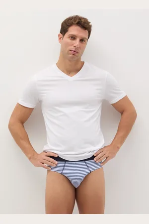 OVS OVS , Set Cinque Slip In Cotone A Righe, Uomo