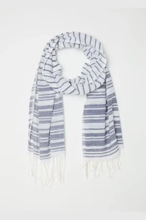 OVS OVS , Pashmina A Righe Con Frange Sottili, Uomo