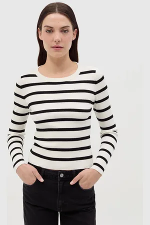 OVS OVS , Maglia A Costine Fantasia A Righe, Donna