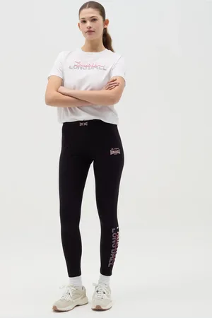 Lonsdale London Leggings Con Stampa Logo, Unisex
