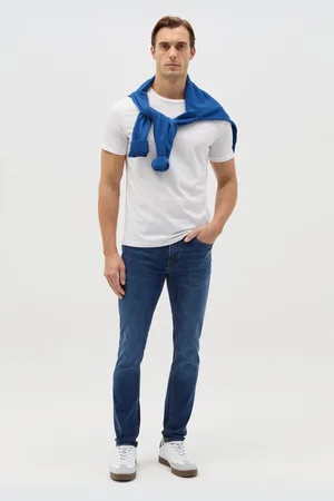 OVS OVS , Jeans Skinny Fit Acid Wash, Uomo