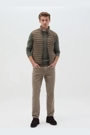 OVS OVS , Pantalone Slim Fit In Popeline Di Cotone, Uomo