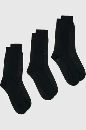 OVS OVS , Tripack Calze Midi In Filo Di Scozia, Uomo