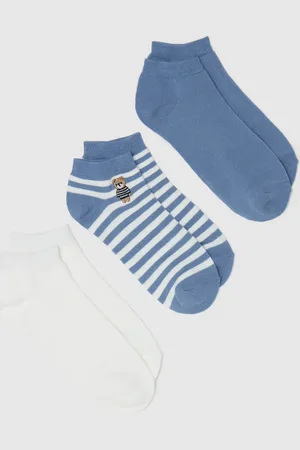 OVS OVS , Tripack Pariscarpa Sneakers Con Ricamo Orsetto, Donna