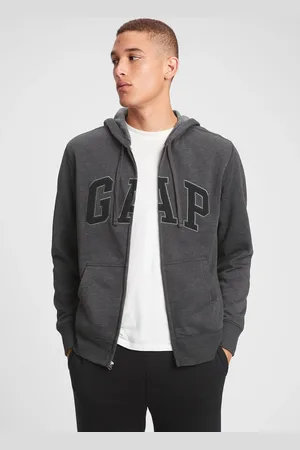 GAP Full-zip In Felpa Con Cappuccio E Ricamo Logo, Uomo