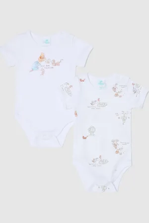 OVS Bipack Body A Maniche Corte Stampa Winnie The Pooh, Unisex