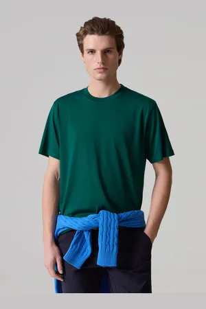 PIOMBO T-shirt Girocollo In Cotone Supima, Uomo