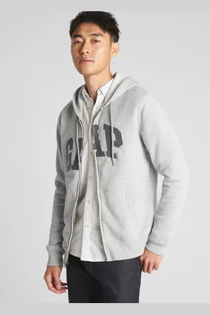GAP Full-zip Con Cappuccio E Patch Logo, Uomo