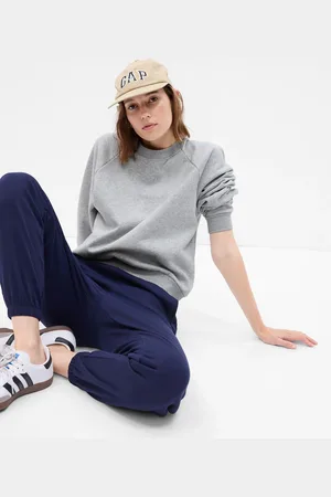GAP Felpa Girocollo Con Maniche Raglan, Donna