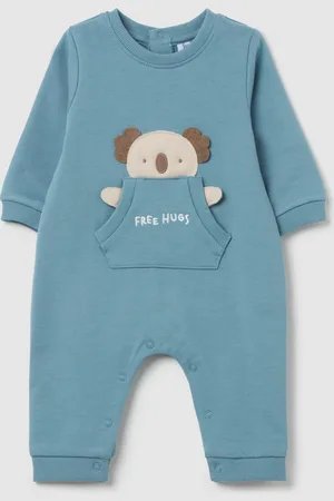 FAGOTTINO Tutina In Cotone Con Applicazione Koala, Neonato