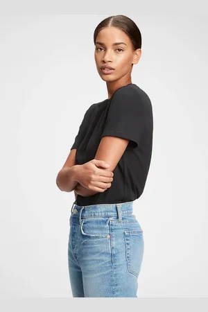 GAP T-shirt Girocollo In Cotone, Donna