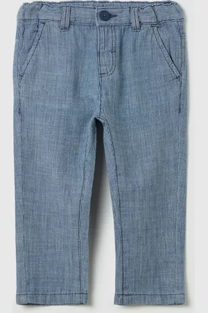 FAGOTTINO Pantaloni In Cotone A Righe Sottili, Bambino