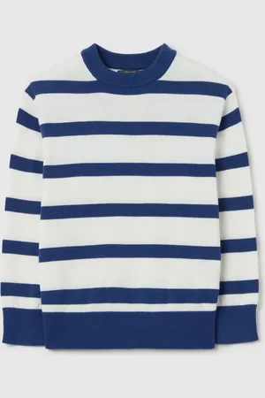 OVS Pullover In Cotone In Fantasia A Righe, Bambino