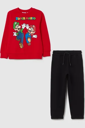 OVS Jogging Set In Felpa Con Stampa Super Mario™, Bambino