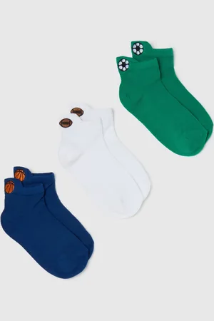 OVS Tripack Pariscarpa Con Ricamo Motivo Sports, Bambino