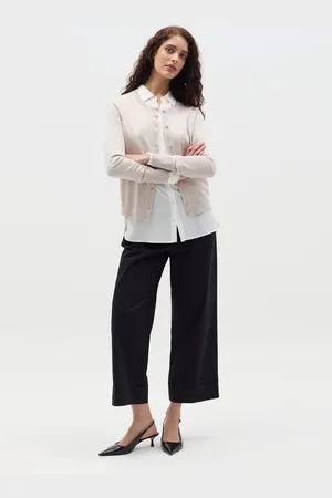 OVS OVS , Cardigan Girocollo Tinta Unita, Donna