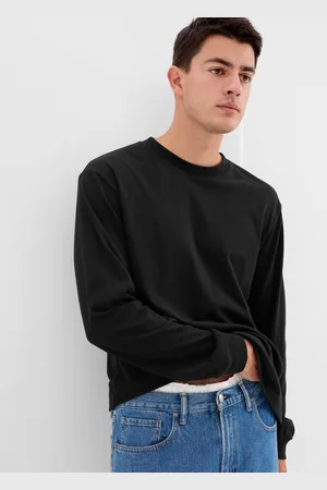 GAP T-shirt A Maniche Lunghe In Cotone Bio, Uomo