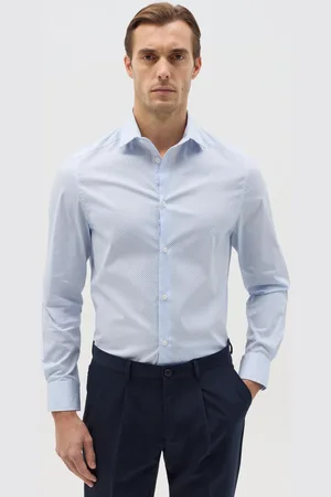 OVS OVS , Camicia Regular Fit Con Micro Stampa, Uomo