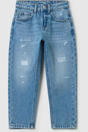 OVS Jeans Loose Fit Con Abrasioni, Bambino