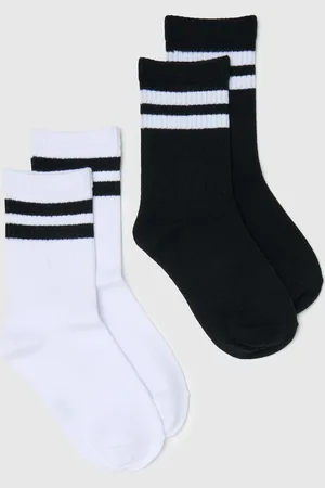 OVS Bipack Calze Da Tennis Con Dettaglio A Righe, Bambina
