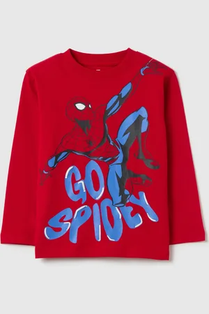 OVS T-shirt Maniche Lunghe Con Stampa Spidey, Bambino