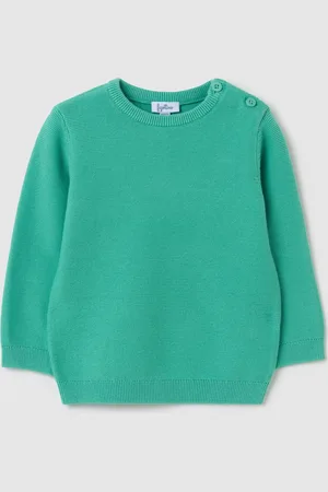 FAGOTTINO Pullover In Cotone Tinta Unita, Bambino