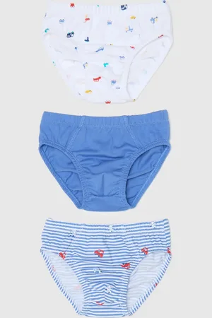 FAGOTTINO Tripack Slip Con Automobiline, Bambino