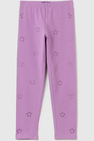OVS Leggings Con Applicazione Stelle Di Strass, Bambina
