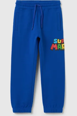 OVS Joggers In Cotone Con Coulisse Stampa Super Mario™, Bambino