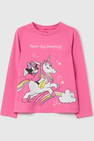 OVS T-shirt Maniche Lunghe Con Stampa Minnie, Bambina